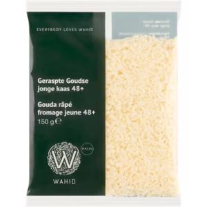 Wahid Geraspte Goudse Jonge Kaas 48+ 150 g