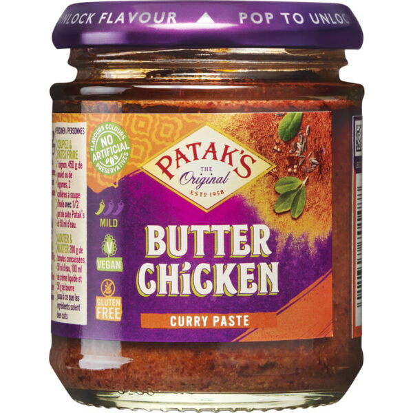 Patak's Butter chicken kruidenpasta