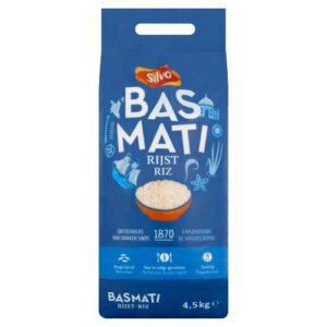 SILVO BASMATI RIJST 4,5 KG