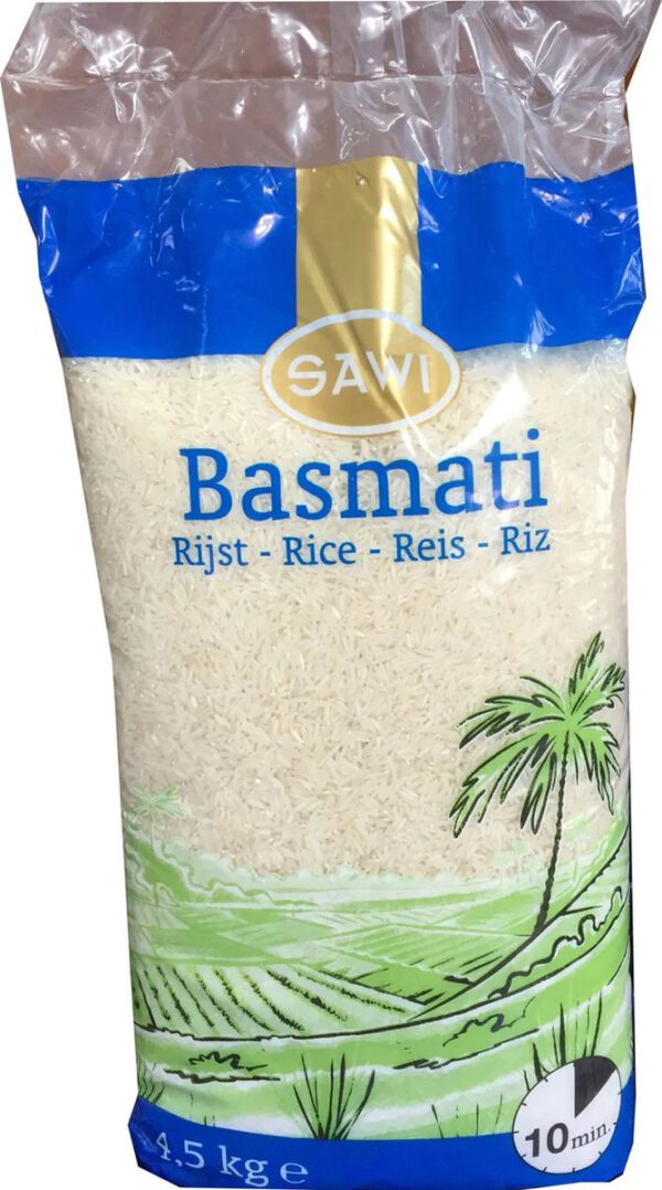 SAWI BASMATI RIJST 4,5 KG